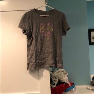 Gray Life is Good T-Shirt Size L